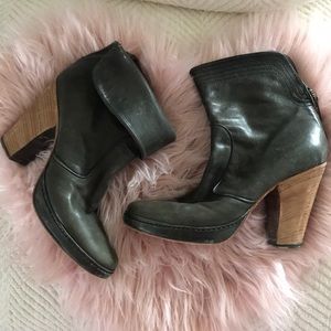 Fiorentini + Baker Italian leather booties